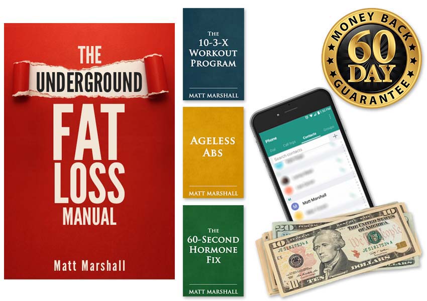 The Underground Fat Loss Manual Bonuses