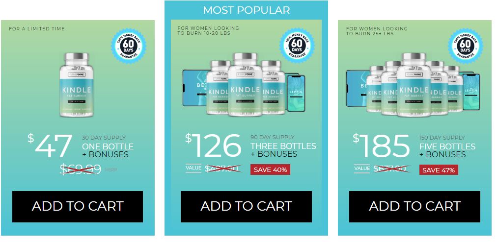 Kindle Fat Burner Products