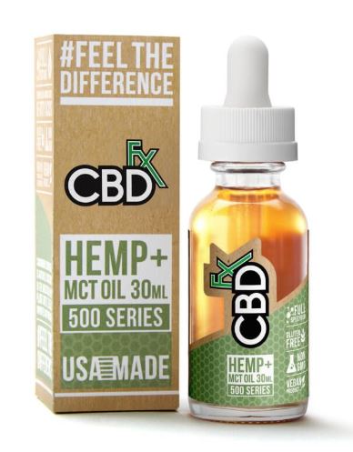 CBDfx tincture oil product