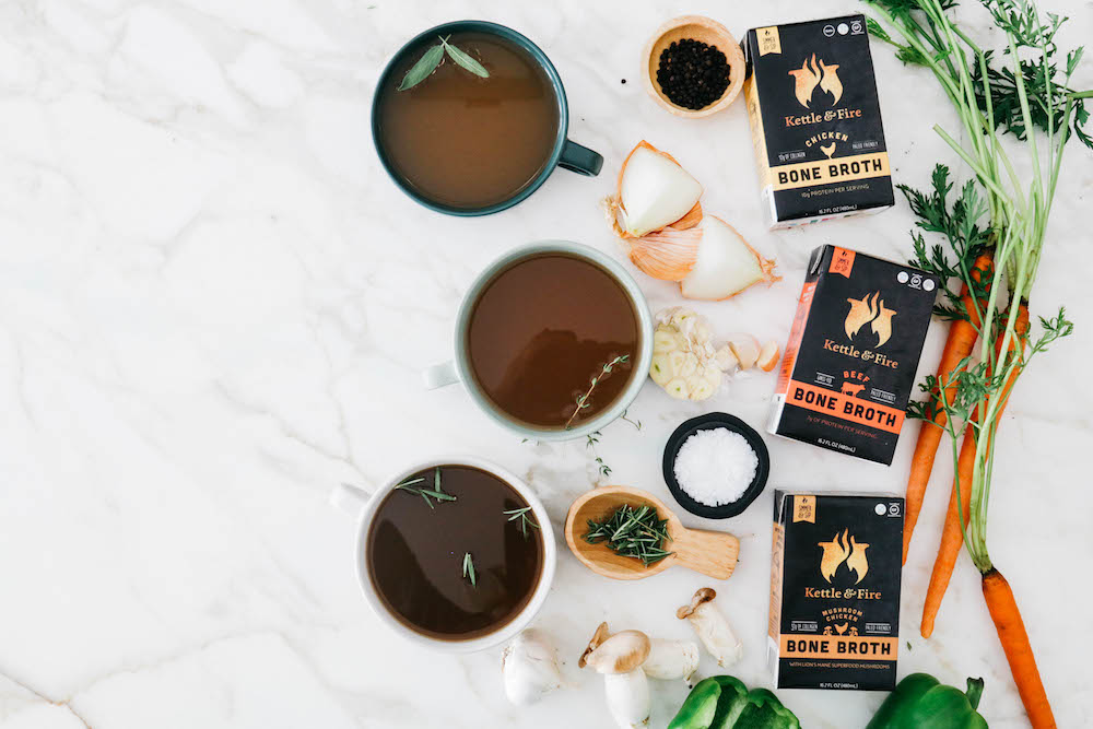 Kettle & Fire Chicken and Beef Bone Broth